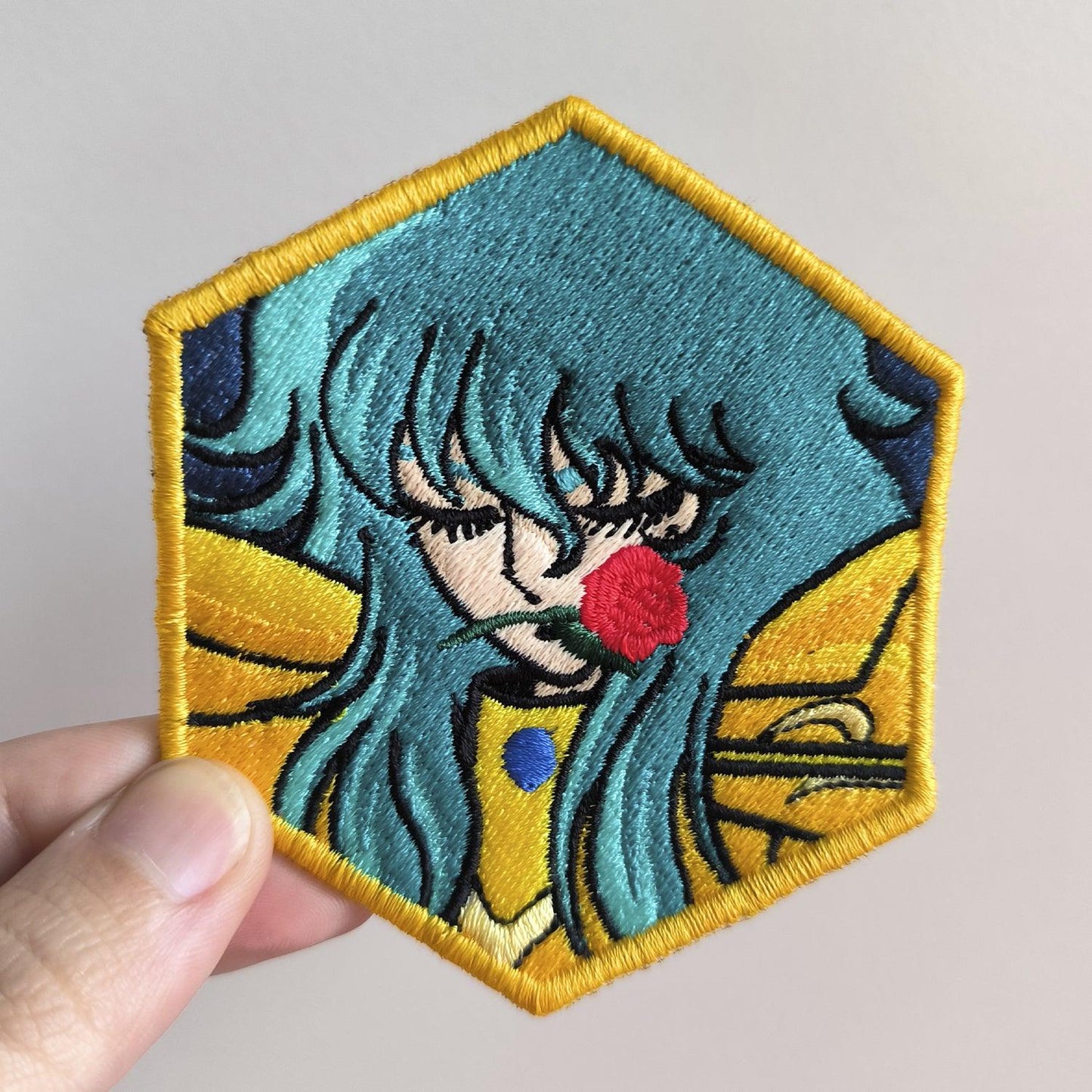 Parche Bordado Anime Piscis - Valkynea