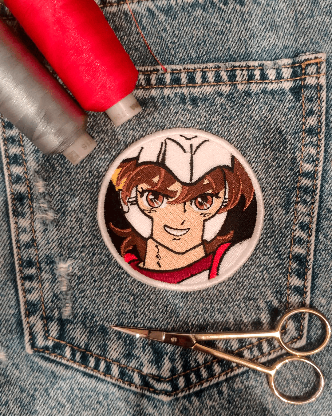Parche Bordado Anime