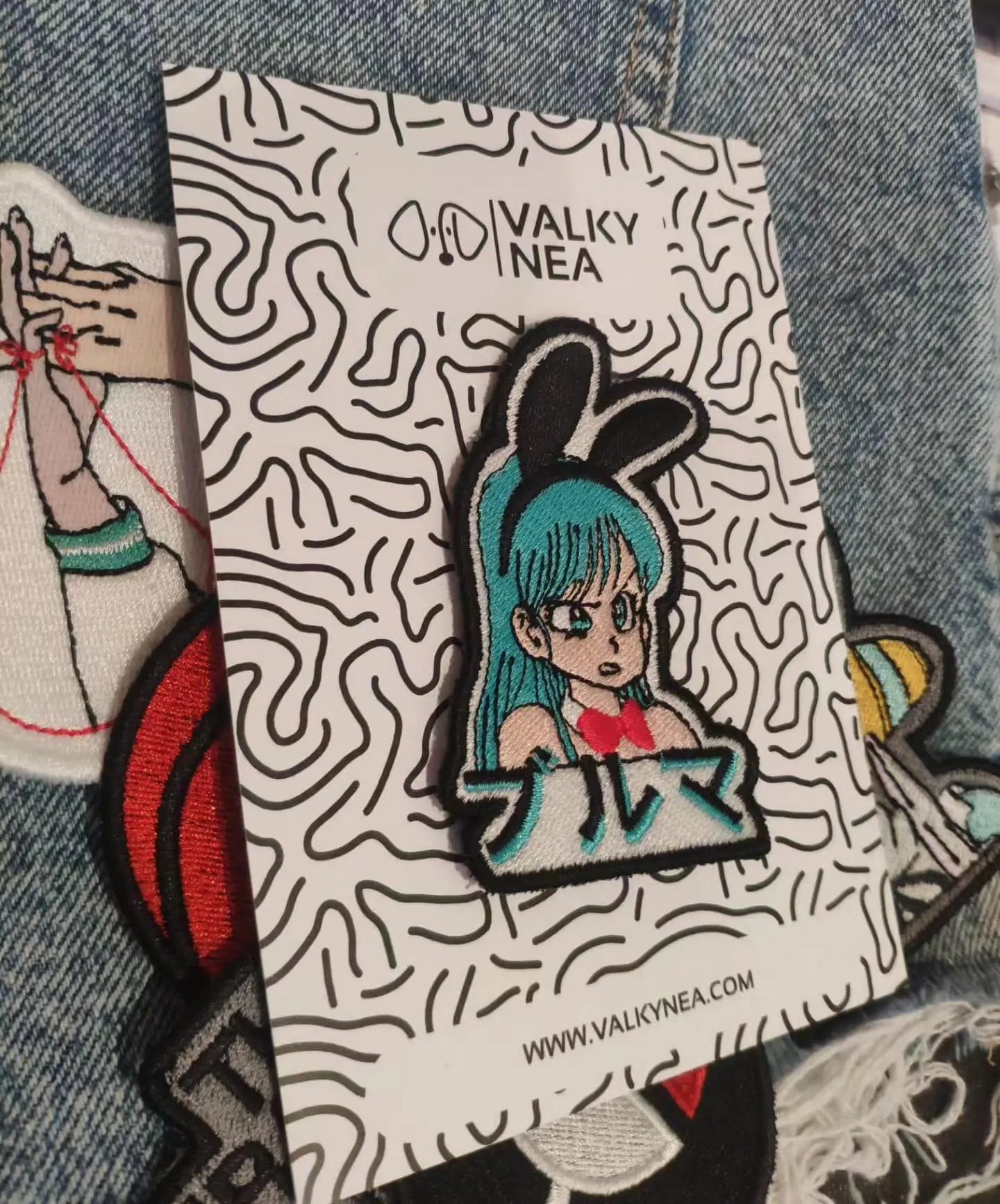 Anime Parche Bordado