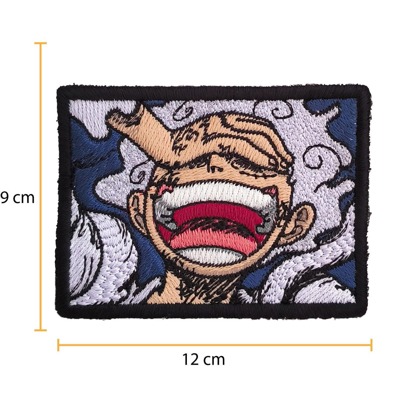 Parche Bordado Anime One Piece Luffy Gear 5 - Valkynea