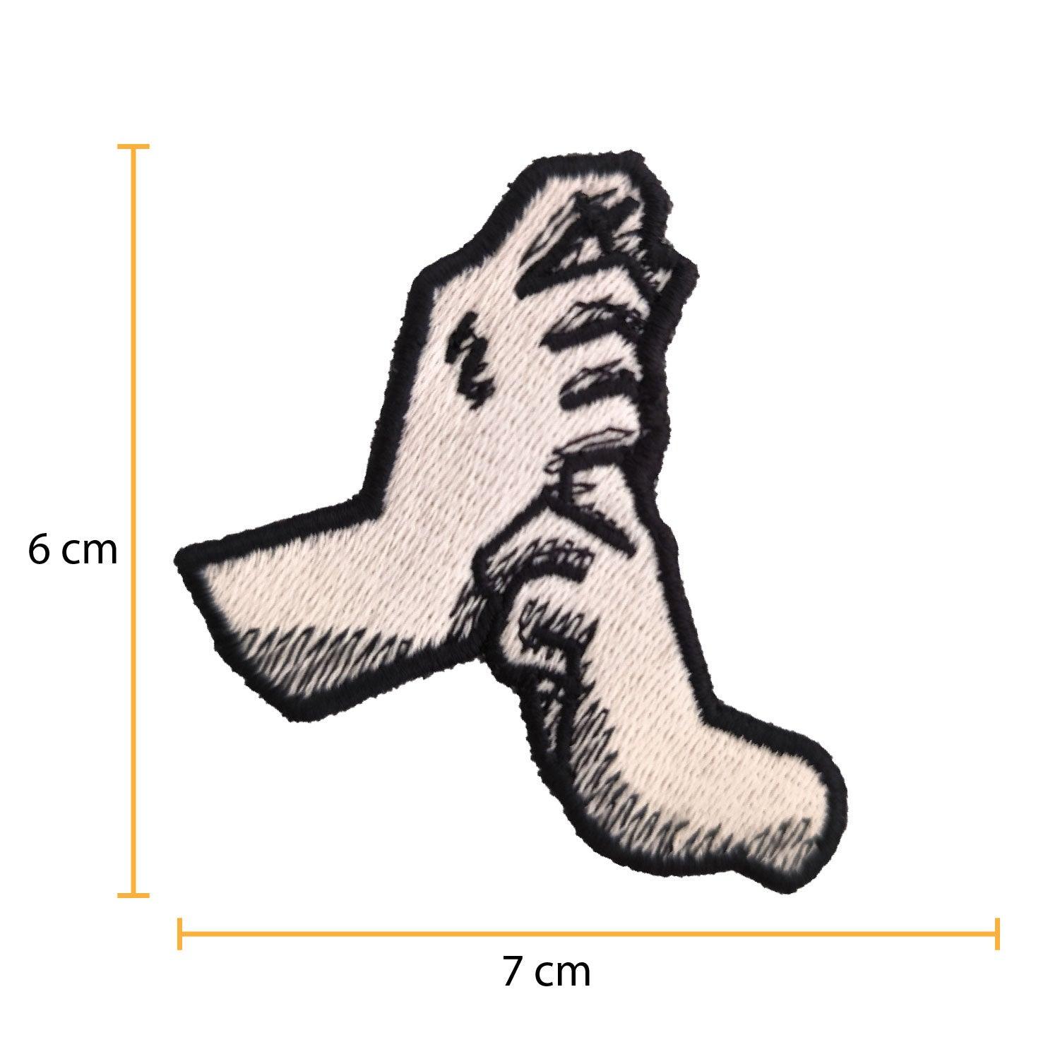 Parche Bordado Anime Naruto Posesión Shikamaru 6cm - Valkynea