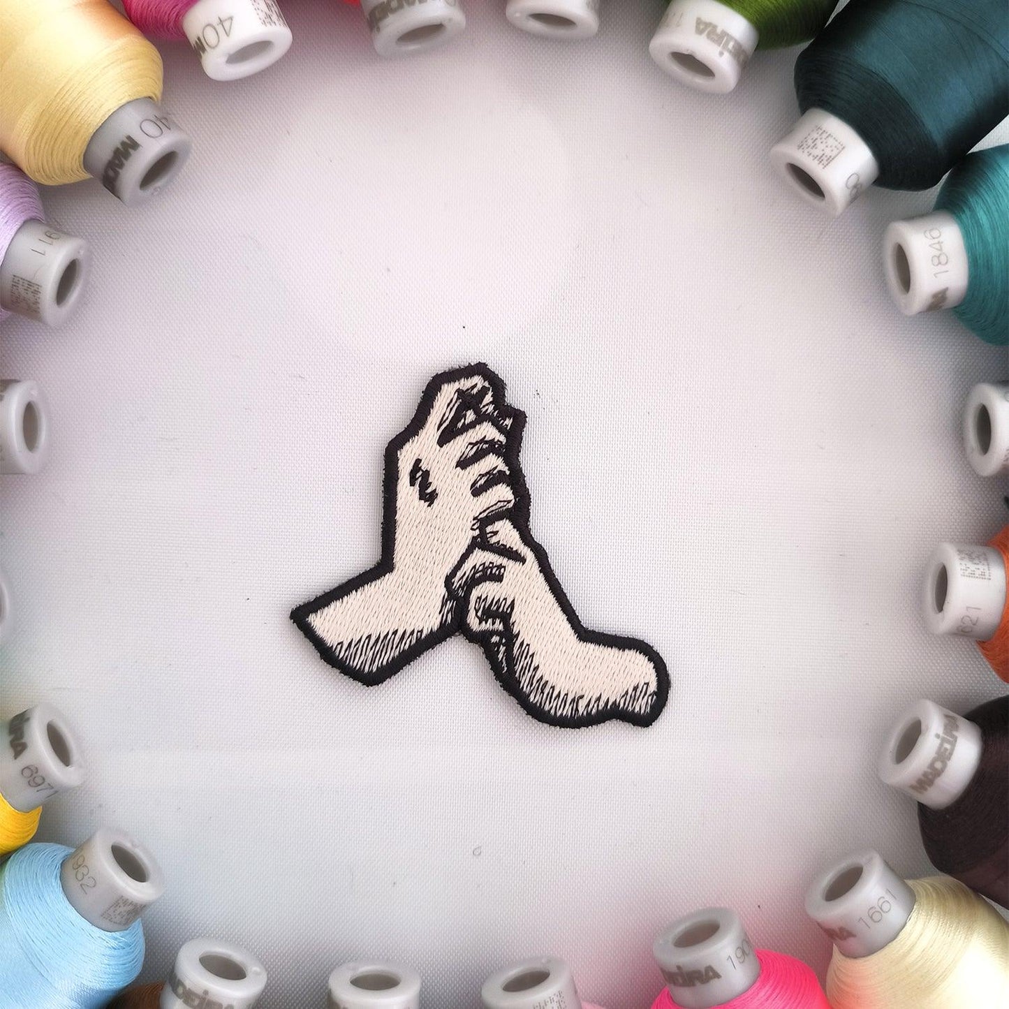 Parche Bordado Anime Naruto Posesión Shikamaru 6cm - Valkynea