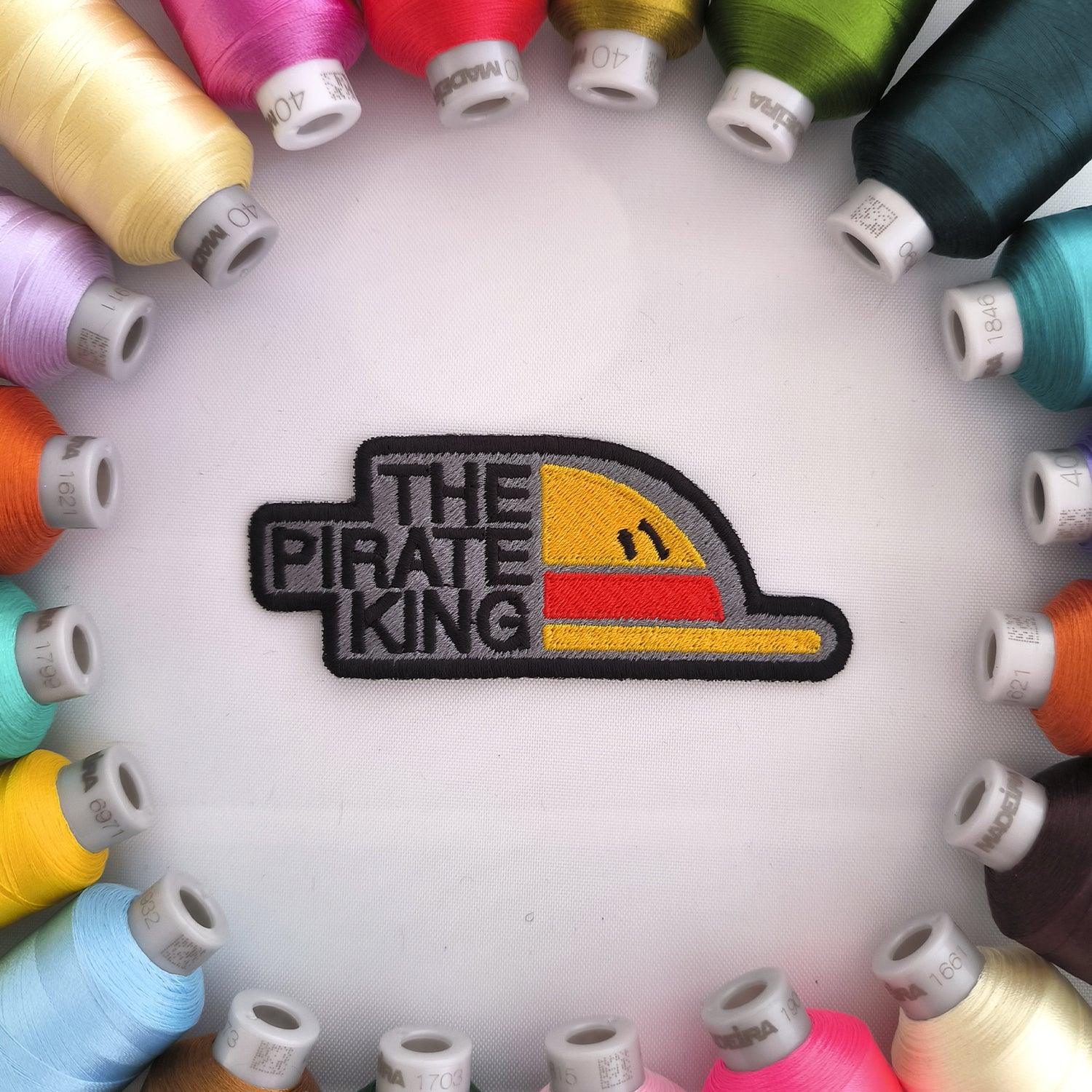 Parche Bordado Anime One Piece The Pirate King 10cm - Valkynea