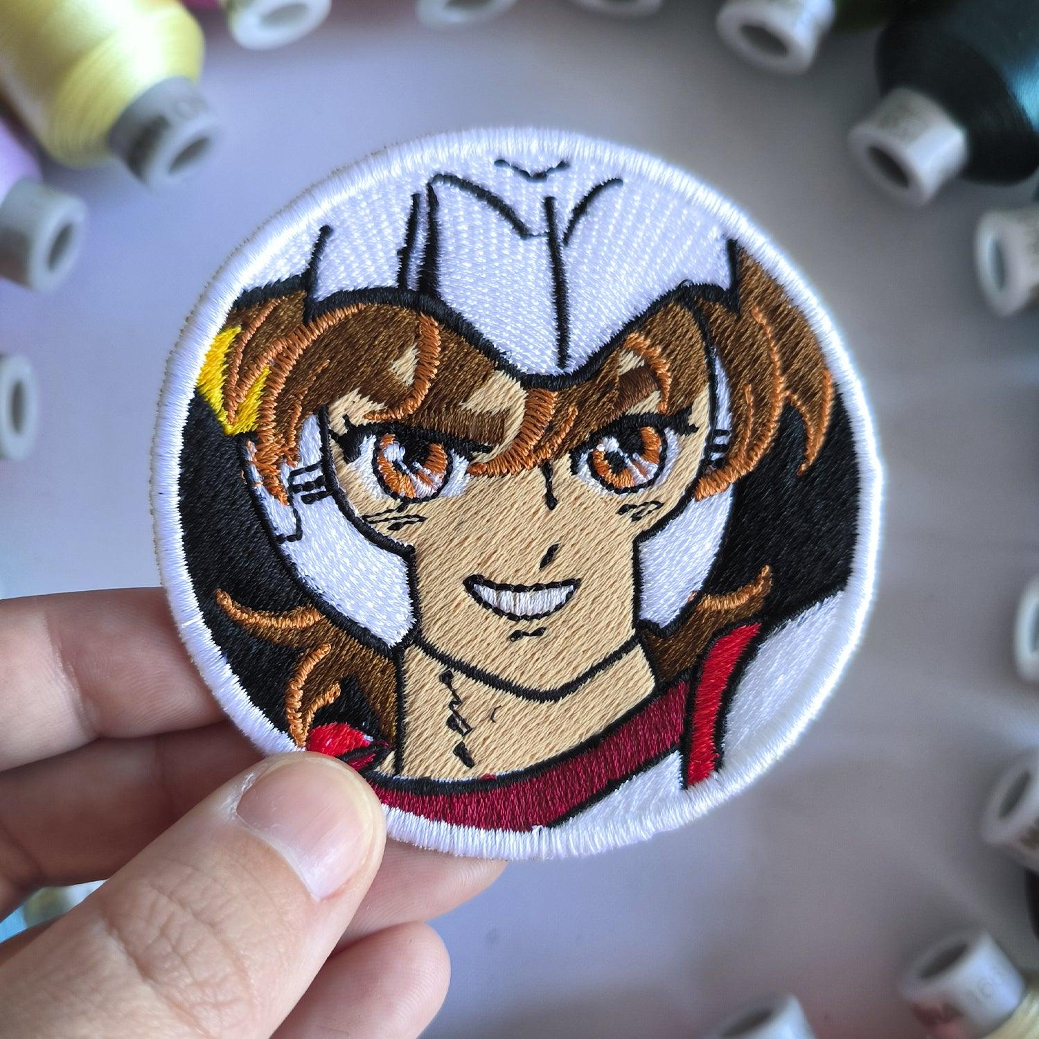 Parche Bordado Anime Pegaso 8cm - Valkynea