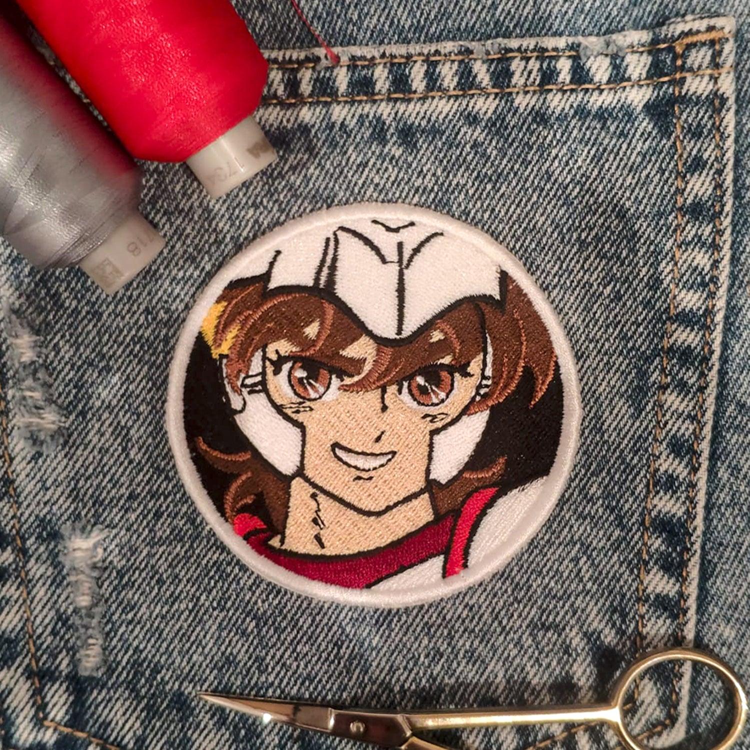 Parche Bordado Anime Pegaso 8cm - Valkynea