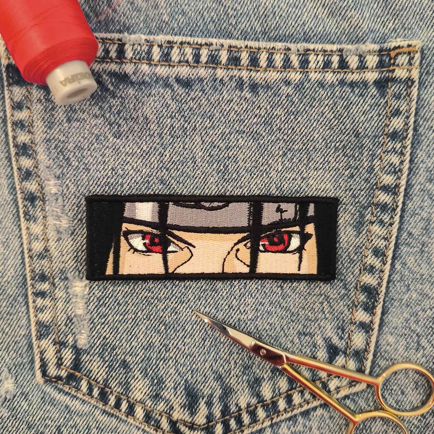 Parche Bordado Anime Naruto Itachi 10cm - Valkynea