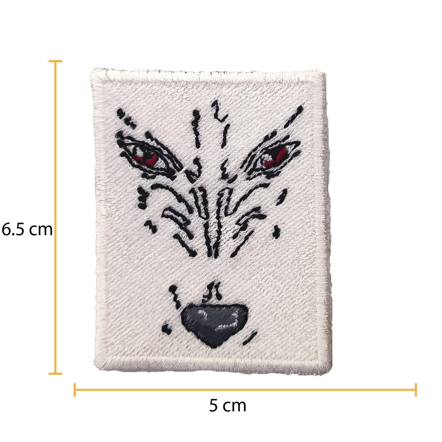 Parche Bordado Anime San La princesa Mononoke 6cm - Valkynea