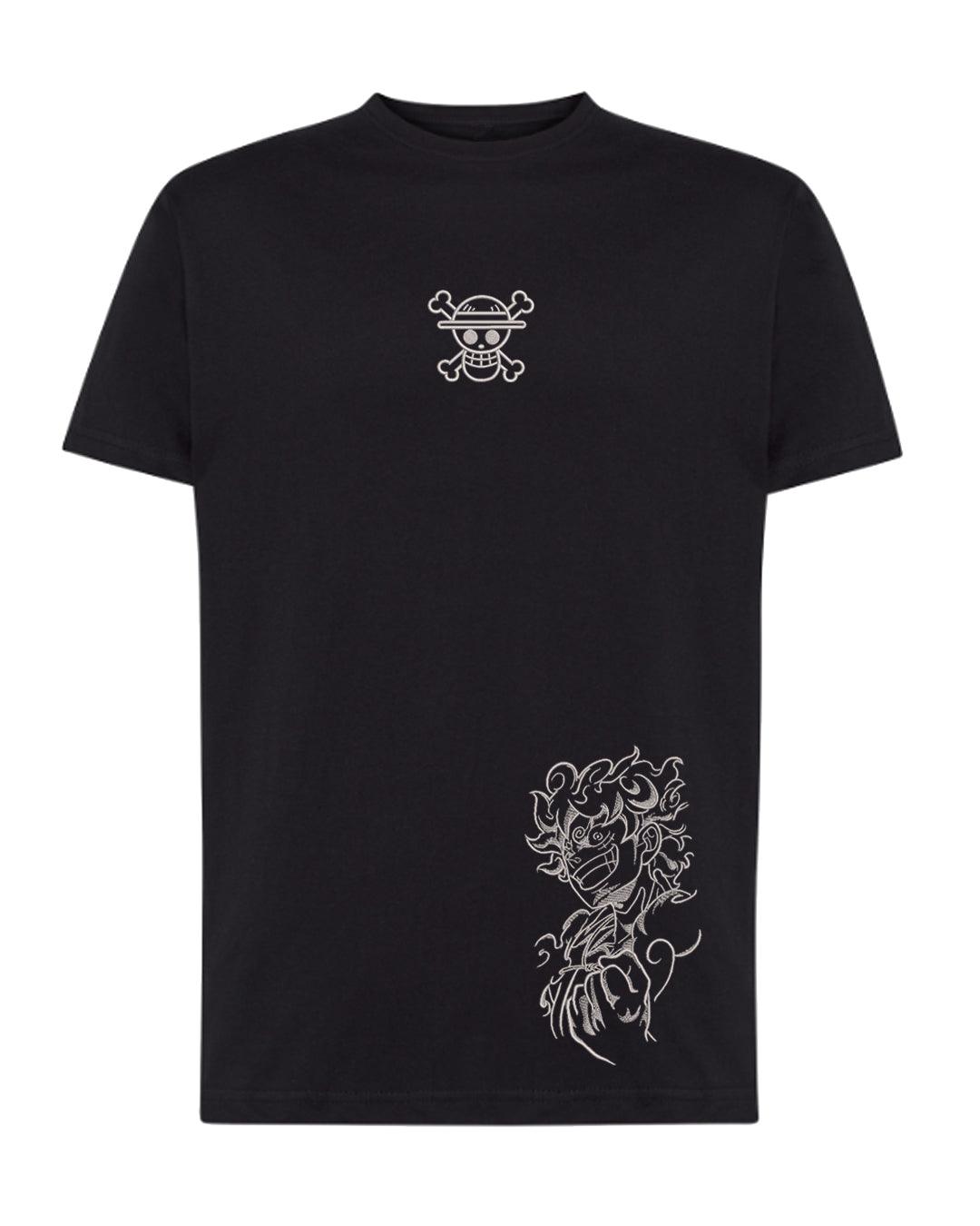 Camiseta Bordada Luffy Gear 5 One Piece - Valkynea