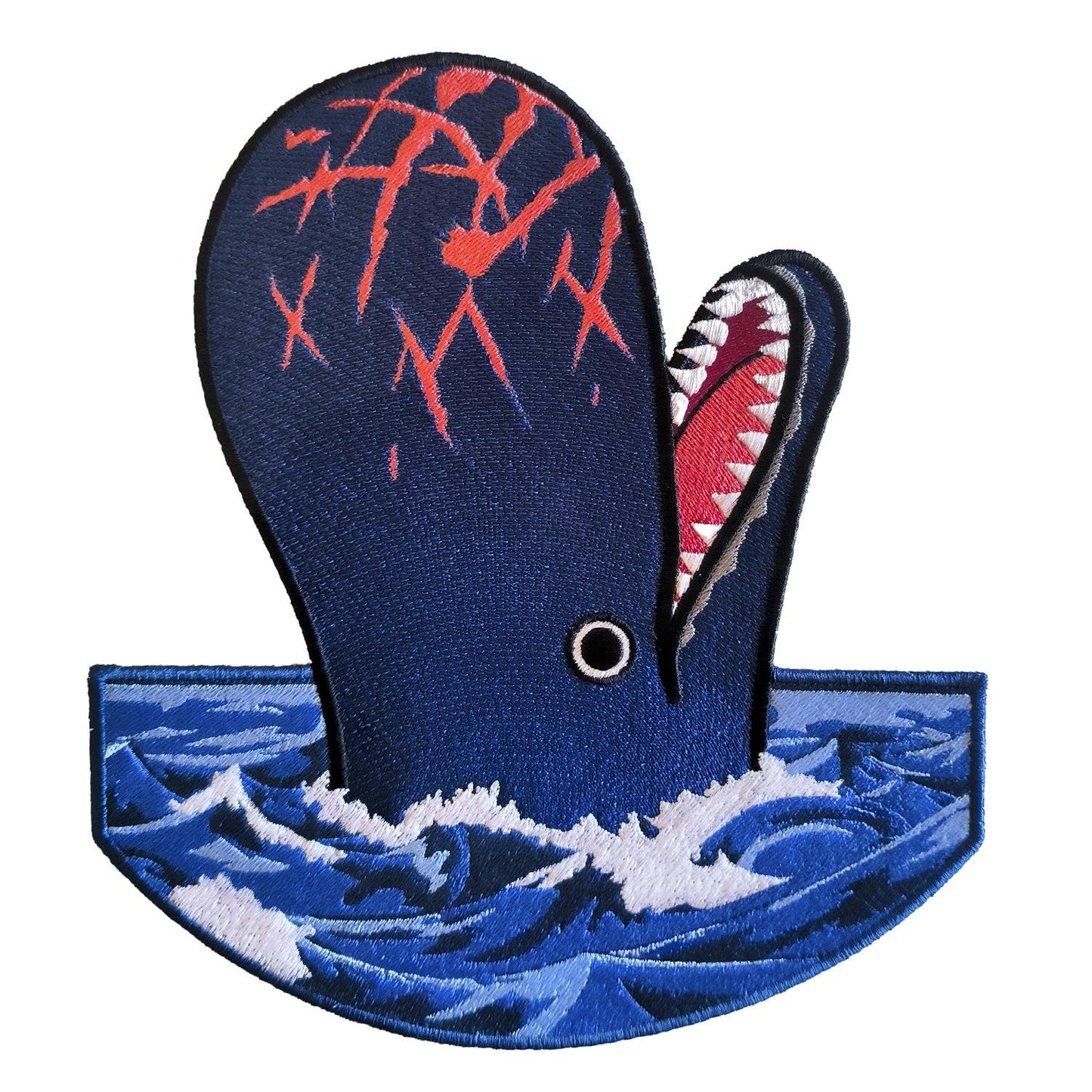 Parche Bordado Anime One Piece Laboon Termoadhesivo - Valkynea