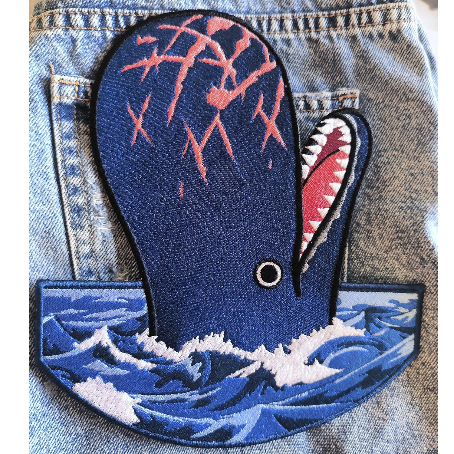 Parche Bordado Anime One Piece Laboon Termoadhesivo - Valkynea