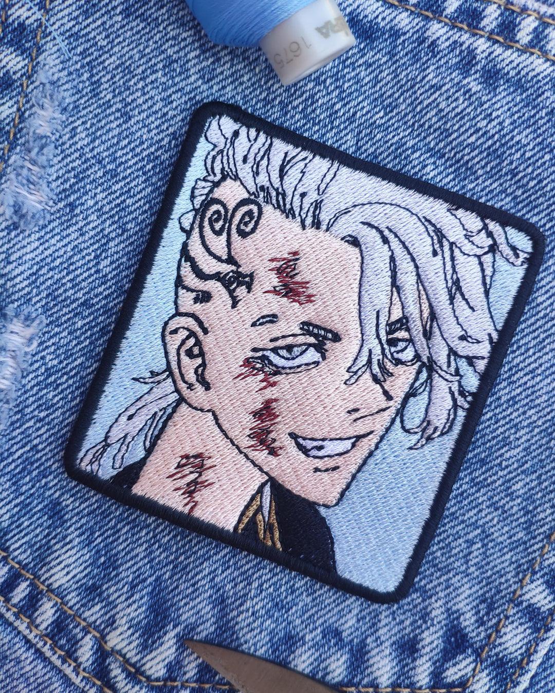 Parche Bordado Anime Tokyo Revengers Takashi Mitsuya - Valkynea