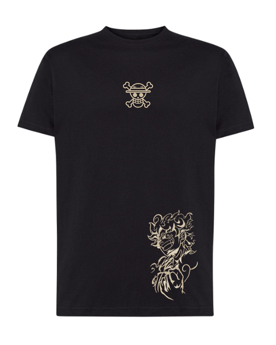 Camiseta Bordada Luffy Gear 5 One Piece - Valkynea