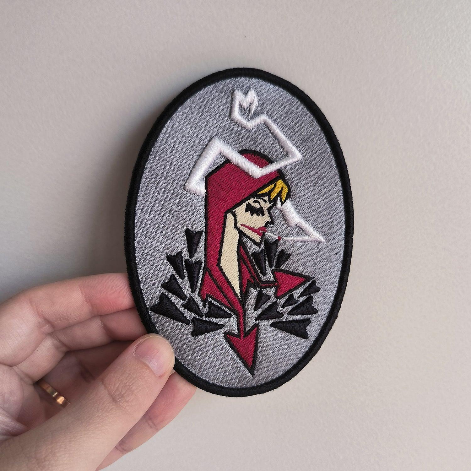 Parche Bordado Anime One Piece Donquixote Rosinante Anime 12cm - Valkynea