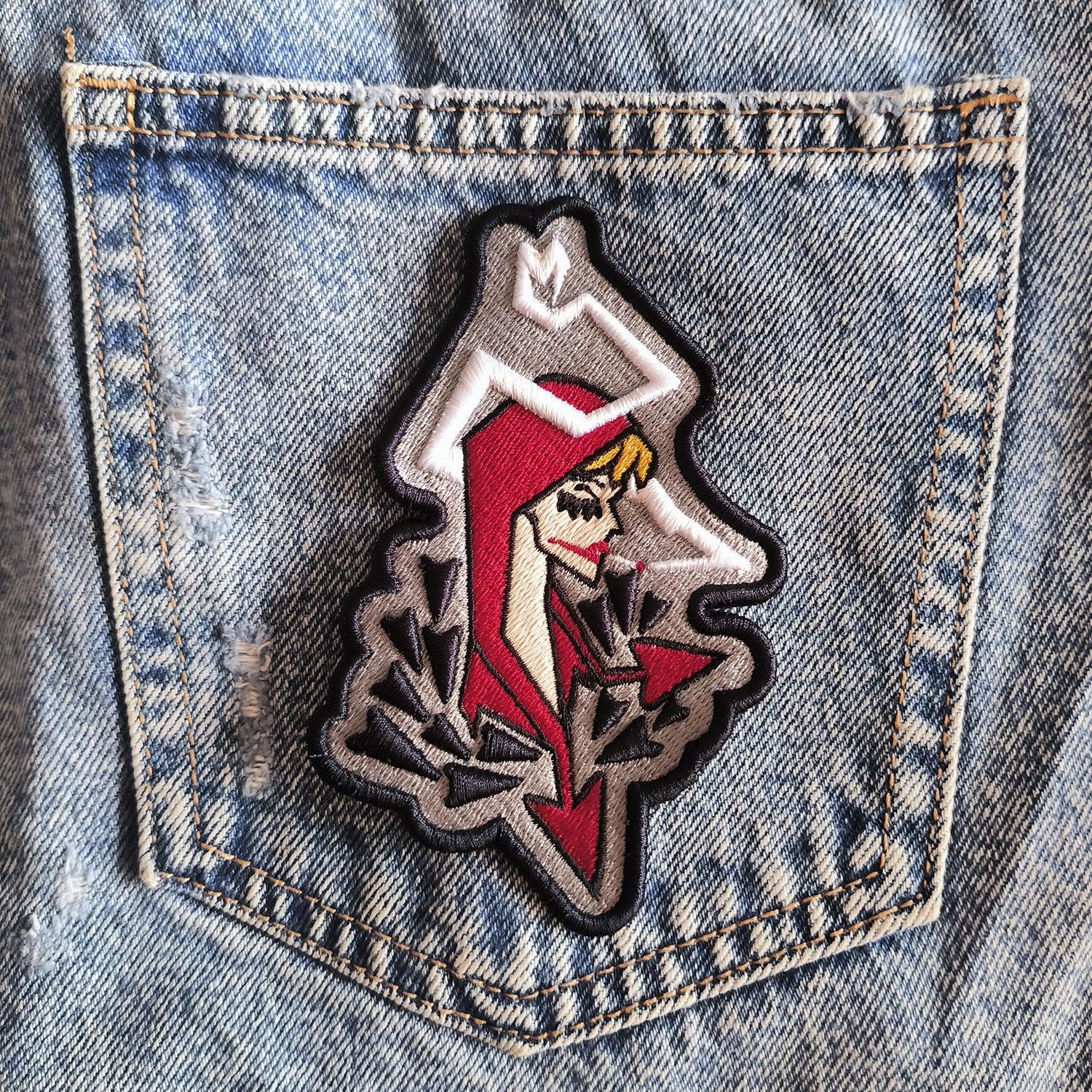 Parche Bordado Anime One Piece Donquixote Rosinante Anime 12cm - Valkynea