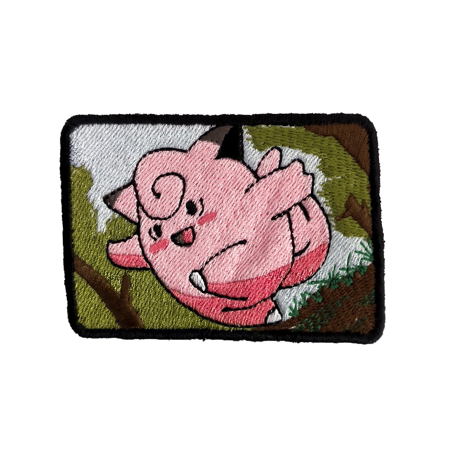 Parche Bordado Anime Clefairy 7cm - Valkynea