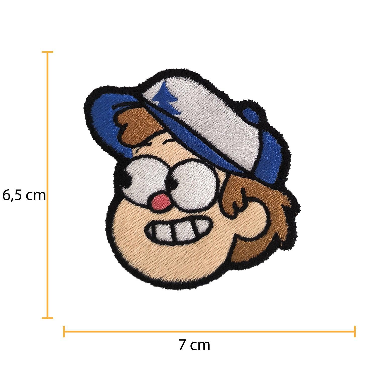 Parche Bordado Anime Gravity Falls Dipper - Valkynea