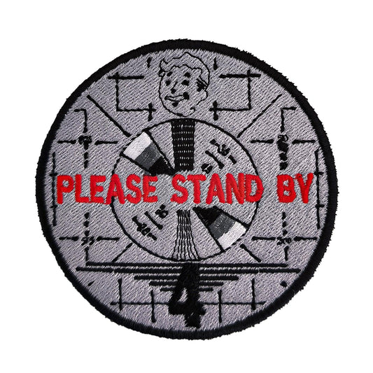 Parche Bordado Fallout Please Stand By - Valkynea