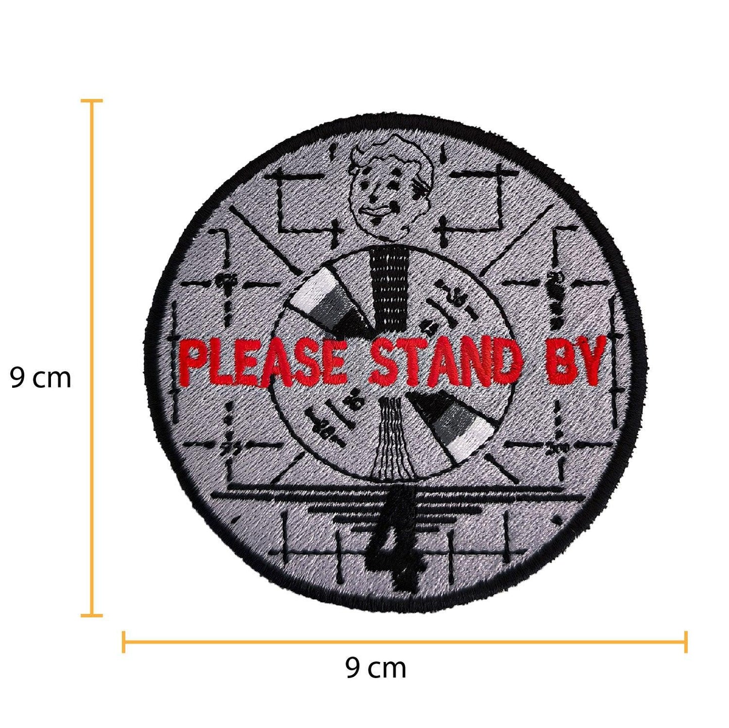 Parche Bordado Fallout Please Stand By - Valkynea