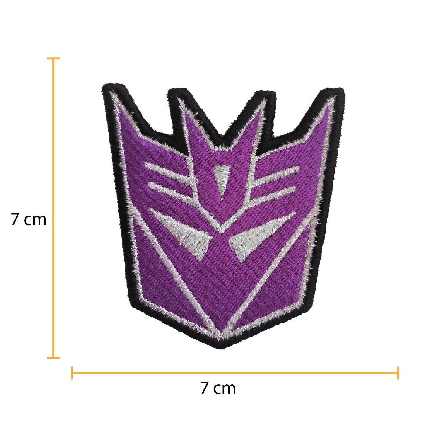 Parche Bordado Decepticons Transformers 8 Cm - Valkynea