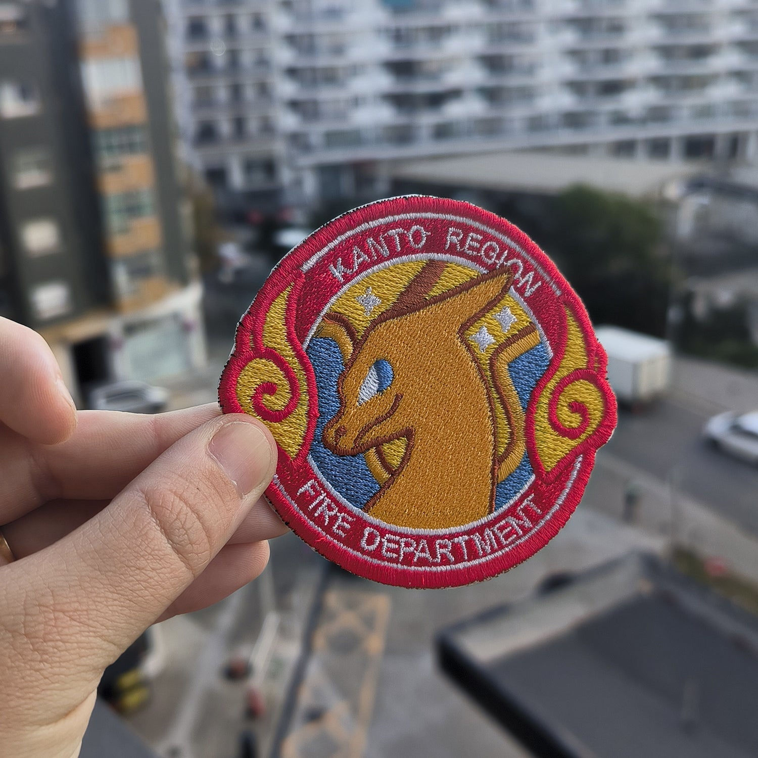 Parche Bordado Anime  Charizard 8cm - Valkynea