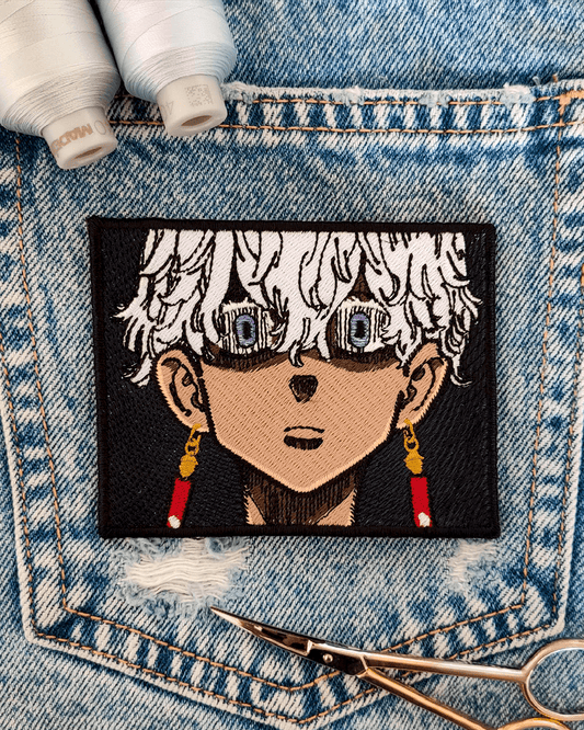 Parche Bordado Anime Tokyo Revengers Izana Kurokawa 10cm - Valkynea