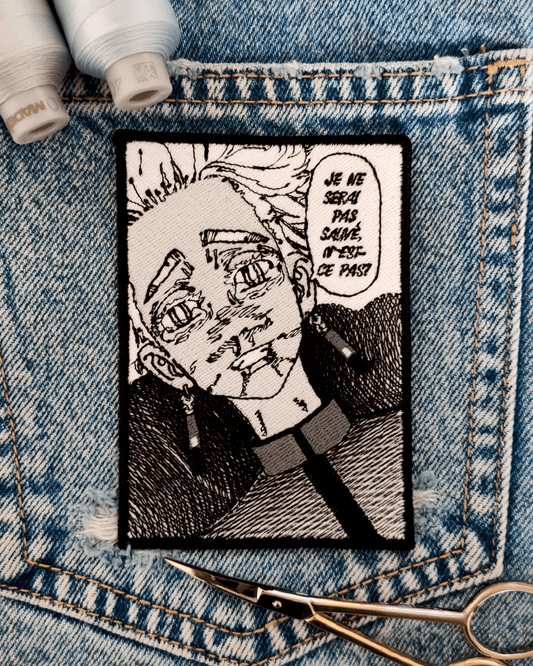 Parche Bordado Anime Tokyo Revengers Izana Kurokawa Manga #1 10cm - Valkynea