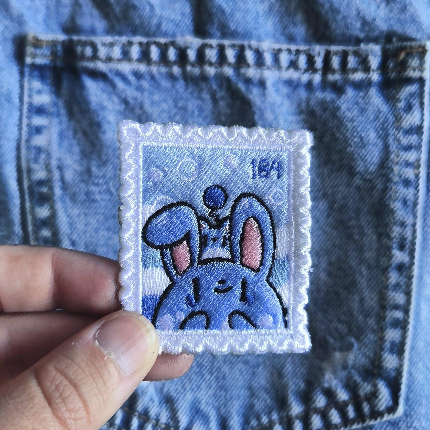 Parche Bordado Anime Estampita - Valkynea