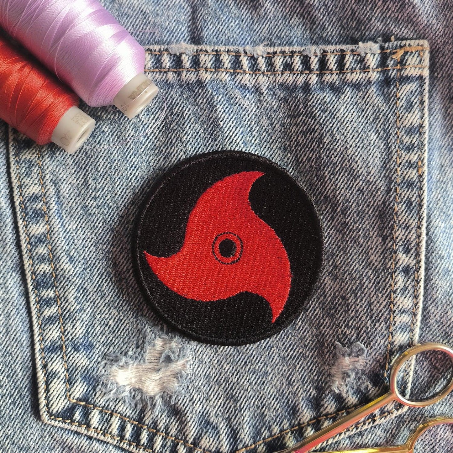 Parche Bordado Anime Naruto Naka - Valkynea