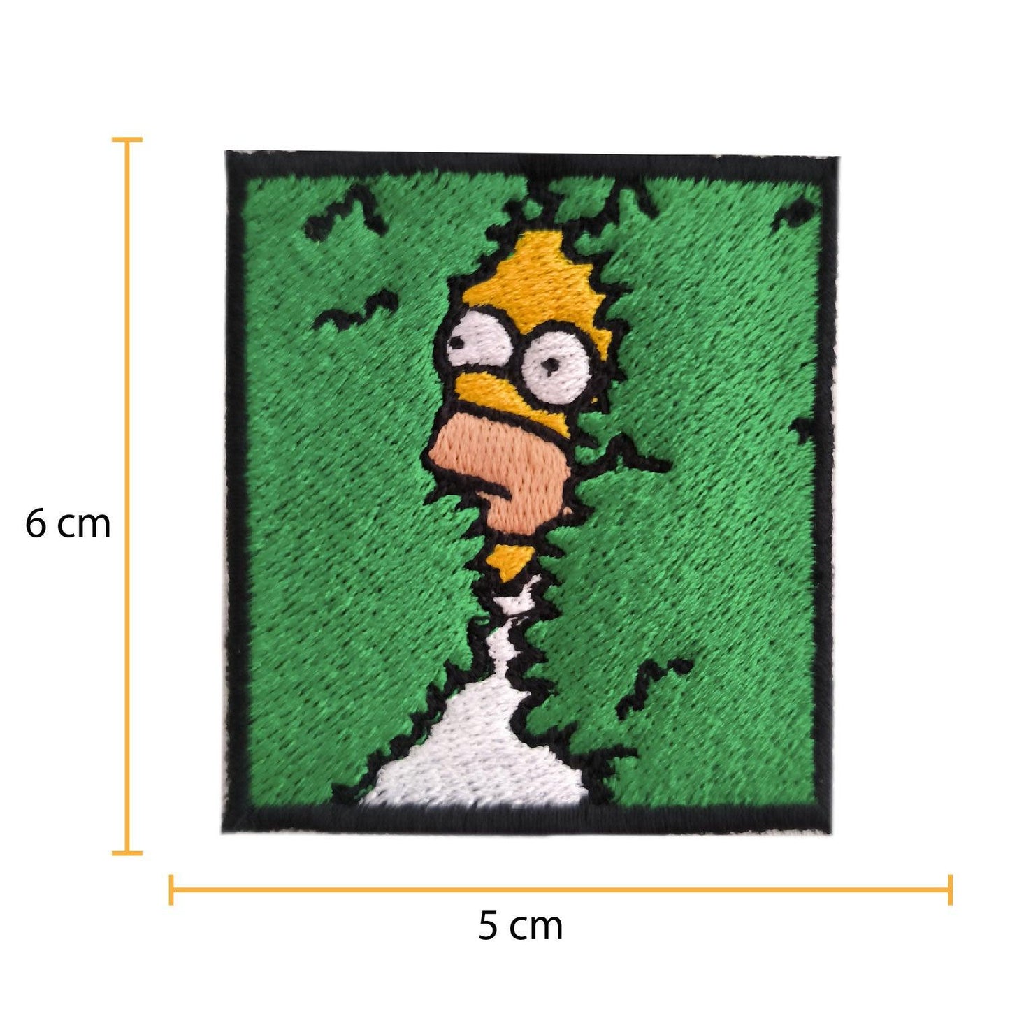 Parche Bordado Los Simpson Homero 6cm - Valkynea