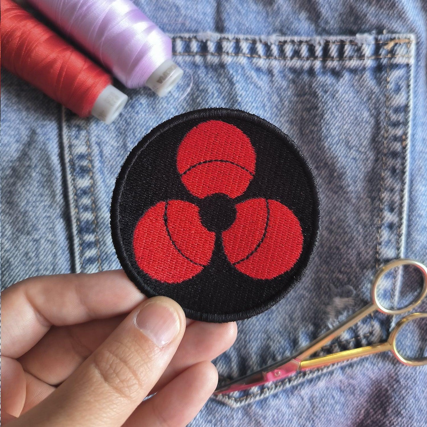 Parche Bordado Anime Naruto Naori - Valkynea