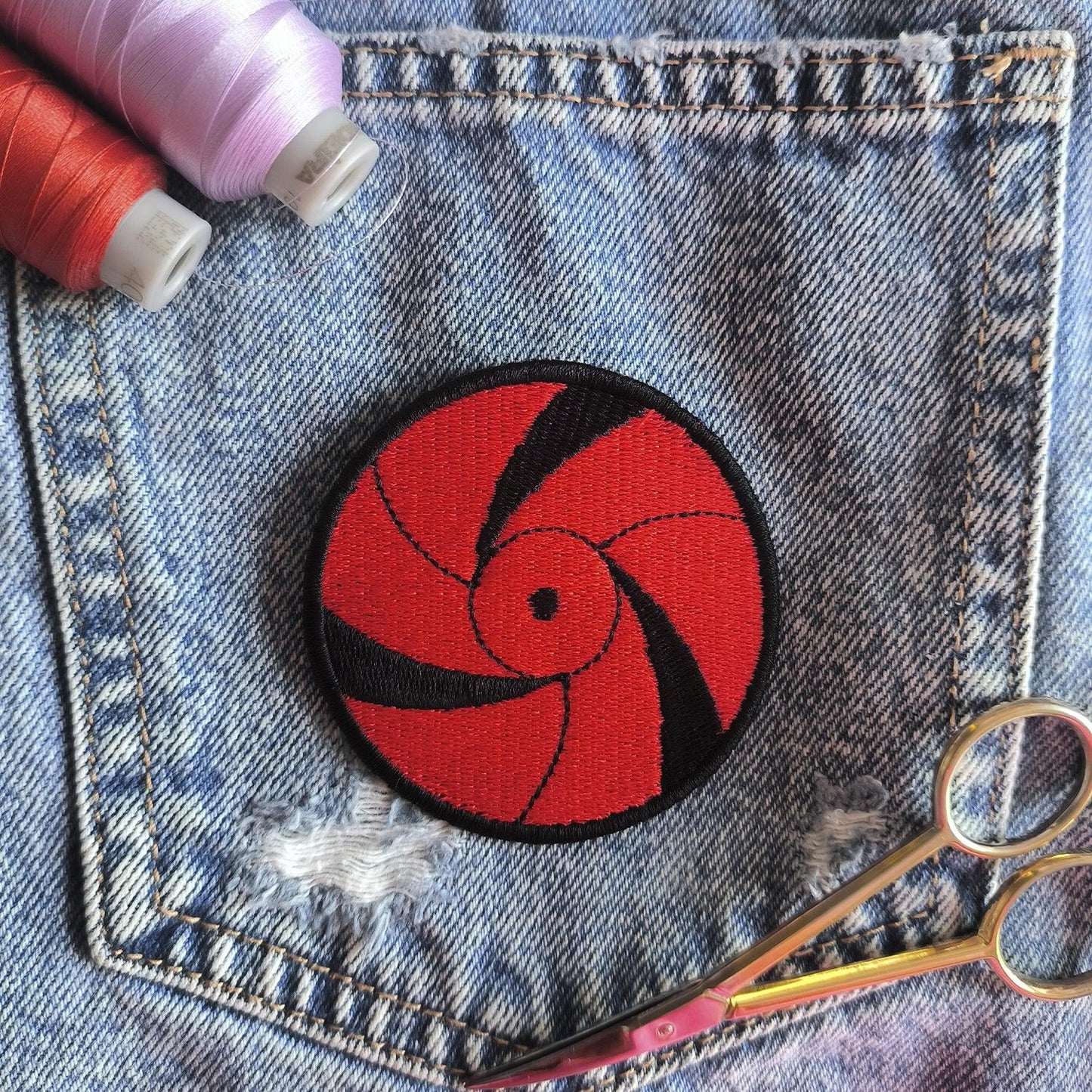 Parche Bordado Anime Naruto Rai - Valkynea