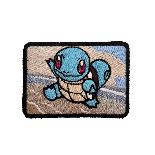 Parche Bordado Anime Pokémon Squirtle 7cm - Valkynea
