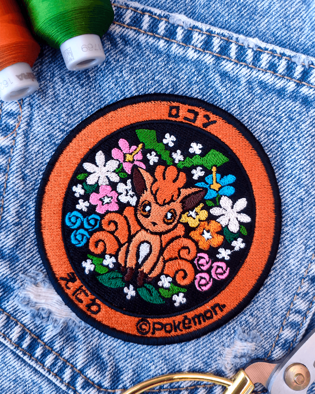 Parche Bordado Anime