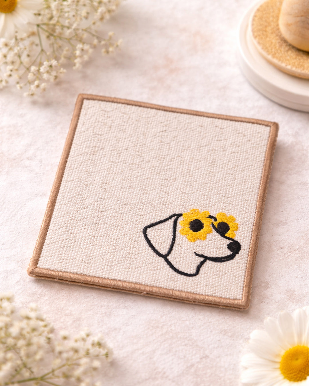 Set de 4 posavasos Salchicha Top. - Valkynea