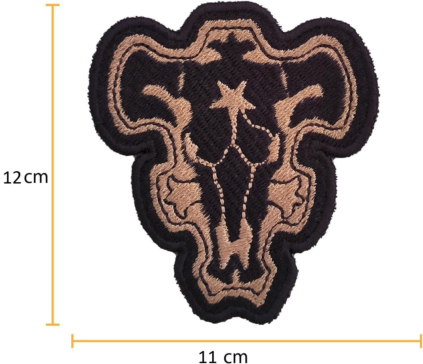 Parche Bordado Anime Black Clover Toros Negros - Valkynea